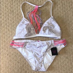 Victoria’s Secret Swim White Bikini Set (S/M) *NEW